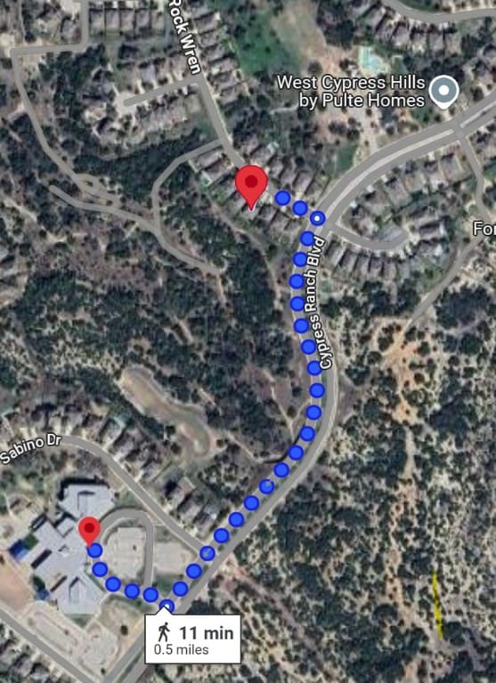 21912 Rock Wren Rd, Spicewood, TX 78669 - view of community / neighborhood sign