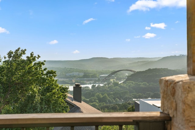 5913 N W Pl, Austin, TX 78731 - view of mountain backdrop with a large body of water