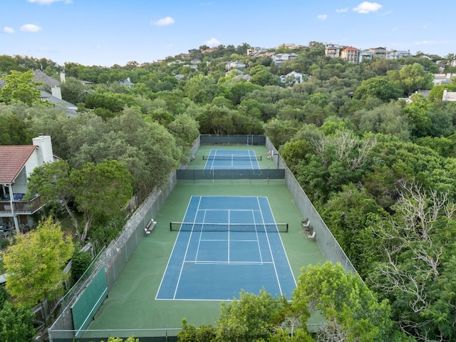 5913 N W Pl, Austin, TX 78731 - view of tennis court