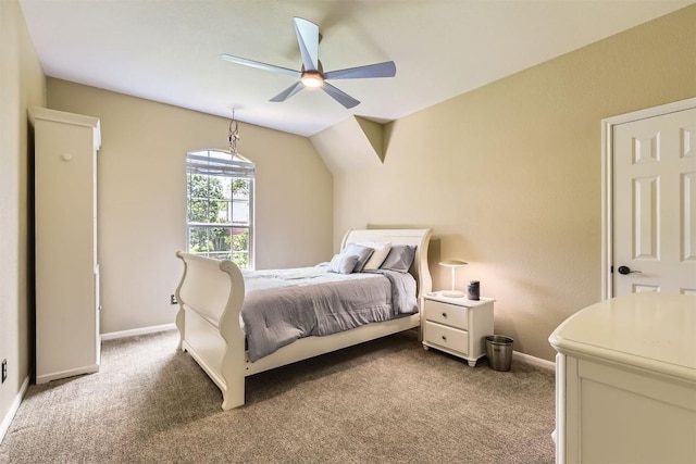 10672 Bramblecrest Dr, Austin, TX 78726 - bedroom featuring light colored carpet, baseboards, and a ceiling fan