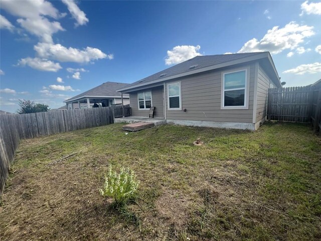 2425 Arctic Warbler, New Braunfels, TX 78130 - rear view of property with a fenced backyard