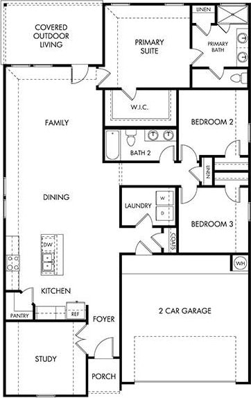 4209 Forel Rd, Andice, TX 78660 - room layout