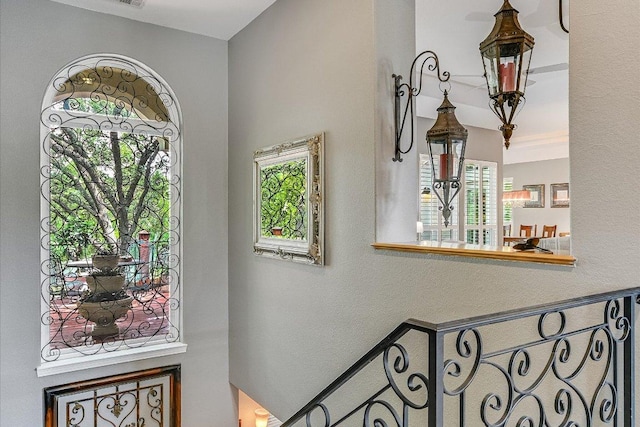 12505 Stapp Ct, Austin, TX 78732 - foyer entrance with healthy amount of natural light and a textured wall