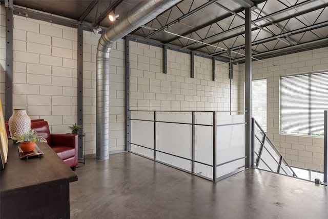 4801 S Congress Ave Unit A1, Austin, TX 78745 - garage with concrete block wall
