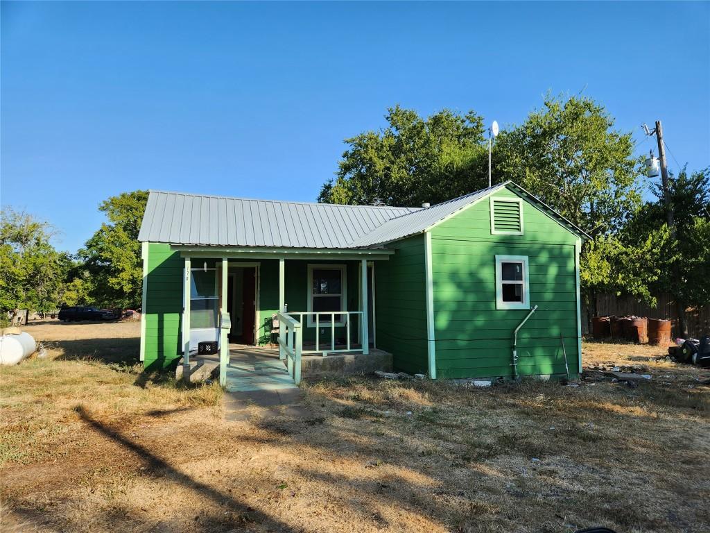 170 Easy St, Dale, TX 78616 - view of front of property featuring metal roof