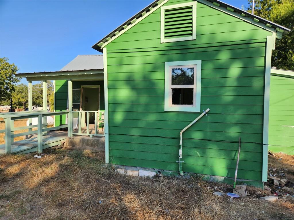 170 Easy St, Dale, TX 78616 - view of side of property with covered porch