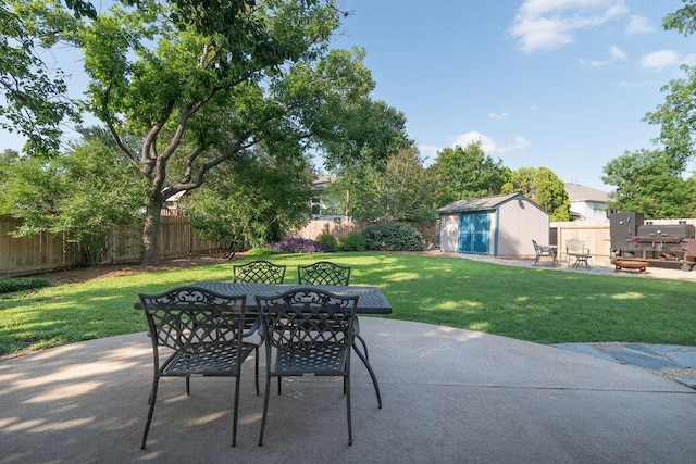8006 Monona Ave, Austin, TX 78717 - view of patio / terrace with outdoor dining space