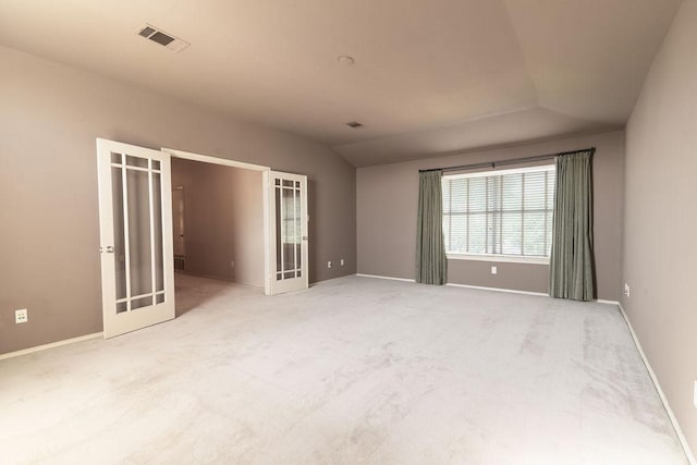 8006 Monona Ave, Austin, TX 78717 - empty room featuring french doors, carpet, and baseboards