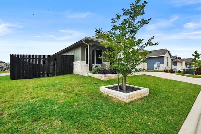 801 Russet Rock Dr Unit 6, Manchaca, TX 78748 - view of front of home with stone siding