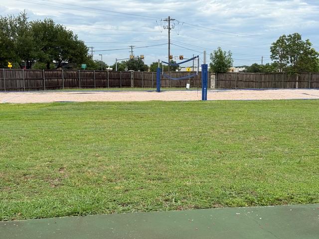 12 Verde Ranch Loop, Leander, TX 78641 - view of yard with volleyball court