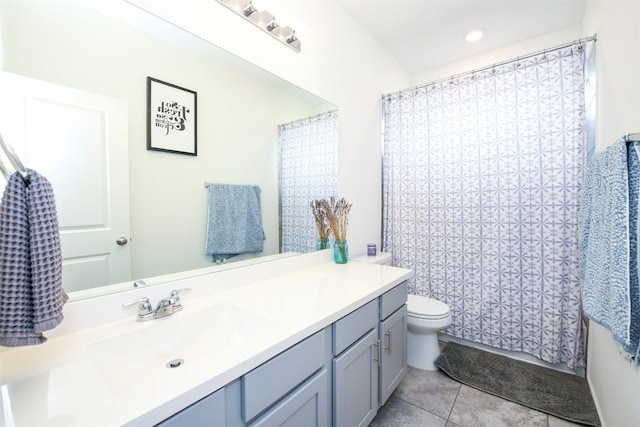 10401 Bramble Berry Dr, Austin, TX 78748 - full bathroom with vanity and tile patterned flooring