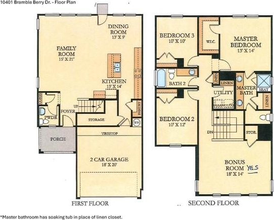 10401 Bramble Berry Dr, Austin, TX 78748 - view of property floor plan