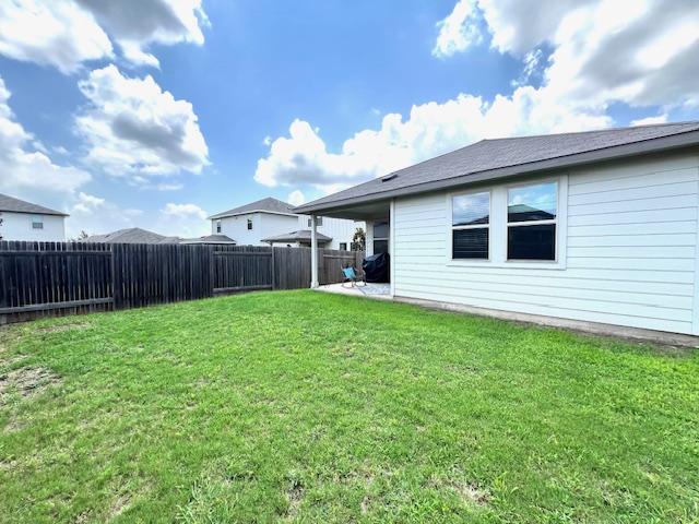 232 Serpens St, Georgetown, TX 78628 - view of fenced backyard