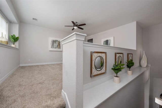 620 Saturnia Dr, Georgetown, TX 78628 - detailed view of a ceiling fan and carpet floors