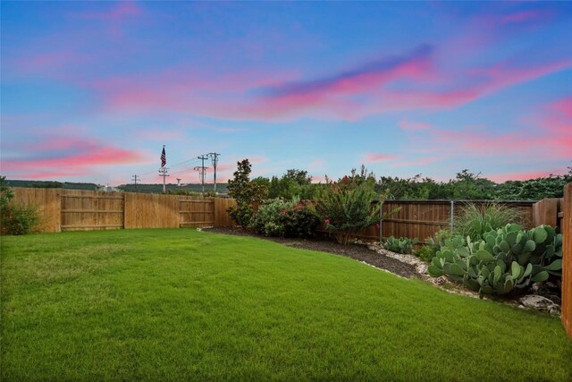 620 Saturnia Dr, Georgetown, TX 78628 - view of fenced backyard
