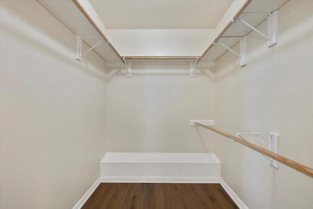 910 Garwood St, Smithville, TX 78957 - walk in closet with wood finished floors