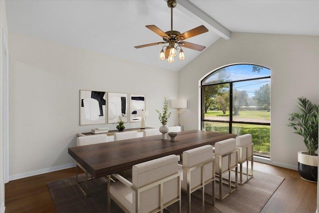 910 Garwood St, Smithville, TX 78957 - dining space featuring healthy amount of natural light, wood finished floors, and ceiling fan