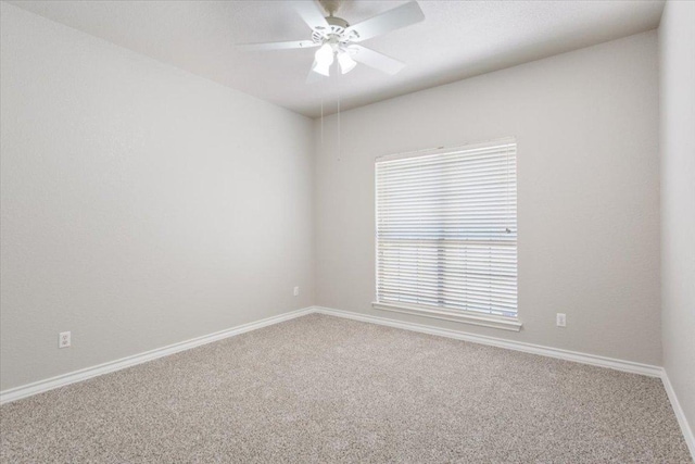 3609 Walter Ln, Belton, TX 76513 - empty room with carpet, ceiling fan, and baseboards