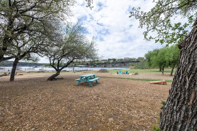 231 Wolf Run, Burnet, TX 78611 - view of home's community featuring a water view