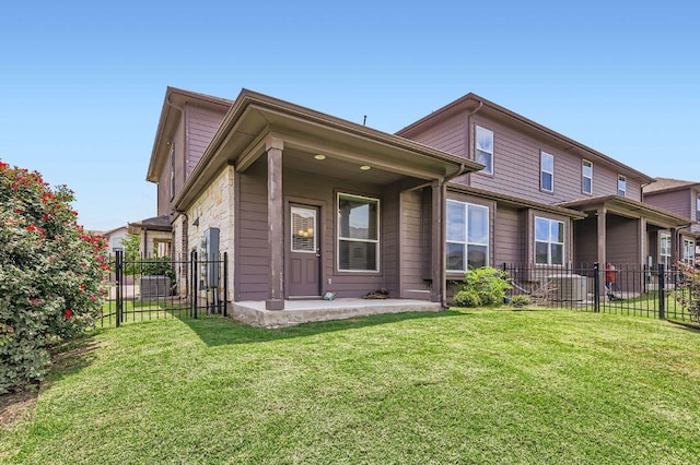 406 Epiphany Ln, Pflugerville, TX 78660 - rear view of house