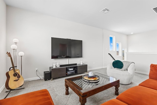 155 Denali Dr, Kyle, TX 78640 - carpeted living area featuring baseboards