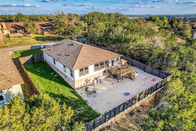 3204 Mount Vernon Ave, Lago Vista, TX 78645 - view from above of property