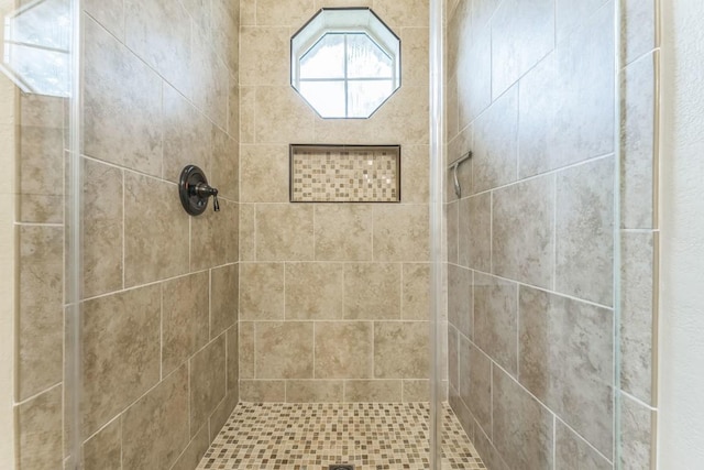 518 Clear Creek Ln, Dripping Springs, TX 78620 - bathroom featuring a tile shower