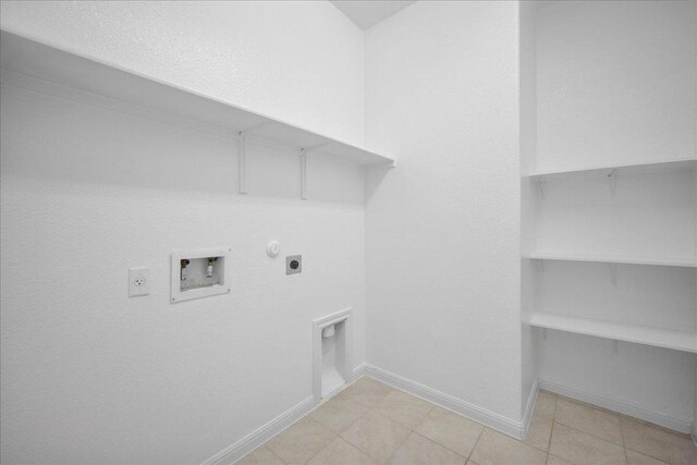 1013 S San Marcos St, Manor, TX 78653 - laundry area with hookup for a gas dryer, hookup for an electric dryer, and hookup for a washing machine