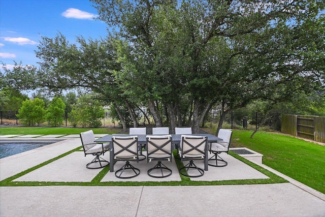 200 Bright Sky Dr, Austin, TX 78737 - view of patio with an outdoor pool