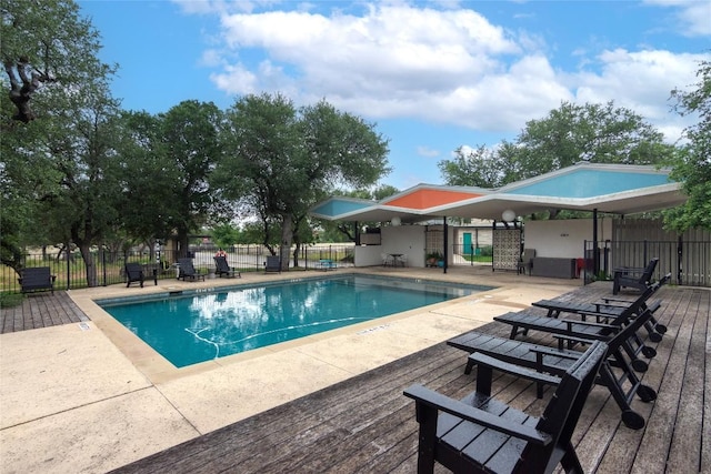 420 Starlight Village Loop Unit 17, Leander, TX 78641 - view of pool with a patio area