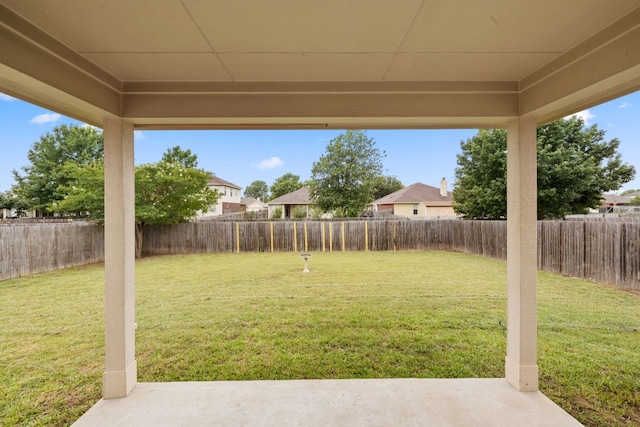 117 Kerley Dr, Hutto, TX 78634 - fenced backyard featuring a patio area