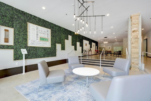 1800 E 4th St Unit 335, Austin, TX 78702 - community lobby featuring recessed lighting