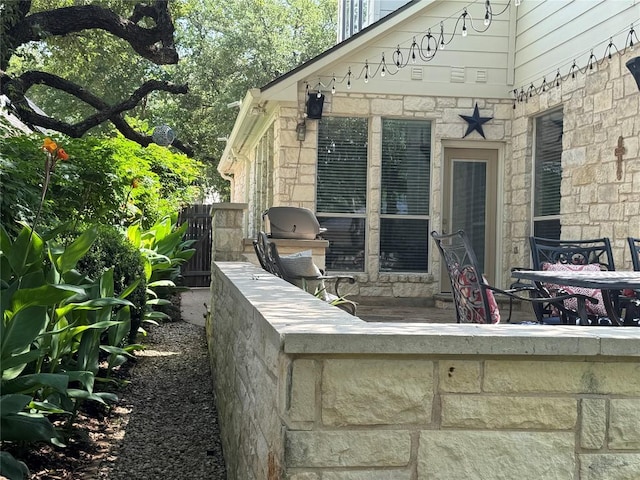 2619 Henley Dr, Round Rock, TX 78681 - view of patio / terrace with a grill