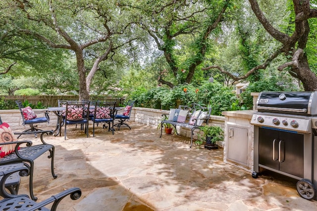 2619 Henley Dr, Round Rock, TX 78681 - view of patio with outdoor dining area