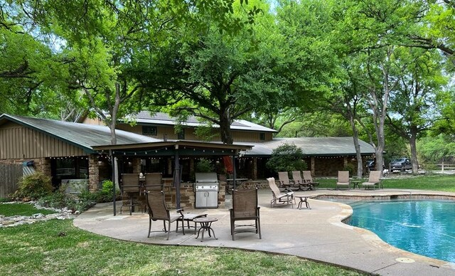 TBD County Road 246, Florence, TX 76527 - outdoor pool with a patio area and a bar