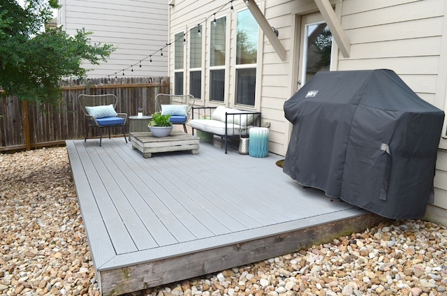 13501 Metric Blvd Unit 42, Austin, TX 78727 - deck featuring a grill