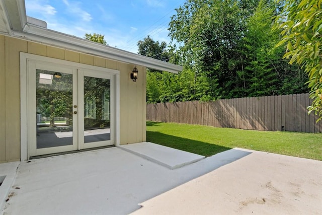 3601 Arrowhead Dr, Austin, TX 78731 - view of patio / terrace with french doors