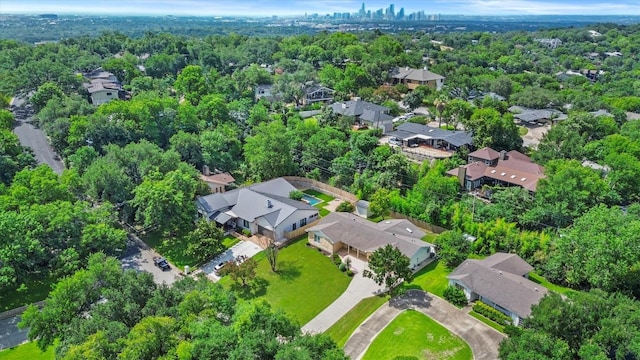 3601 Arrowhead Dr, Austin, TX 78731 - aerial view of property's location featuring nearby suburban area