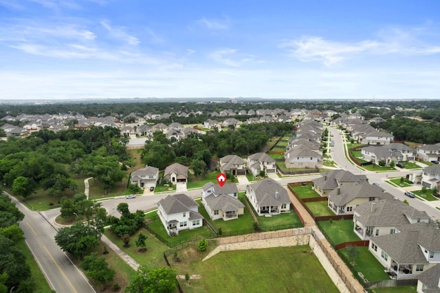 1416 Reprise Bnd, Round Rock, TX 78681 - aerial view of property's location featuring nearby suburban area