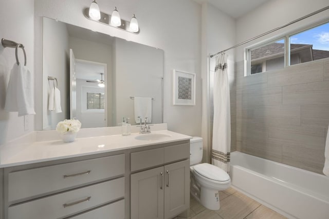 1416 Reprise Bnd, Round Rock, TX 78681 - full bath with vanity, toilet, and shower / tub combo with curtain