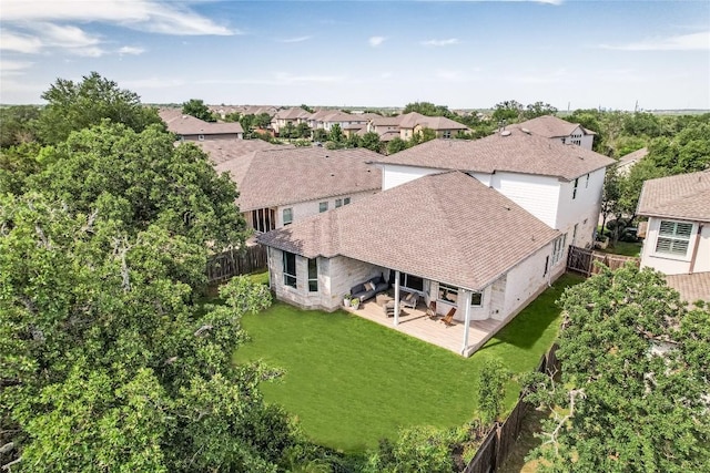 12404 Cardinal Flower Dr, Austin, TX 78739 - aerial view of residential area