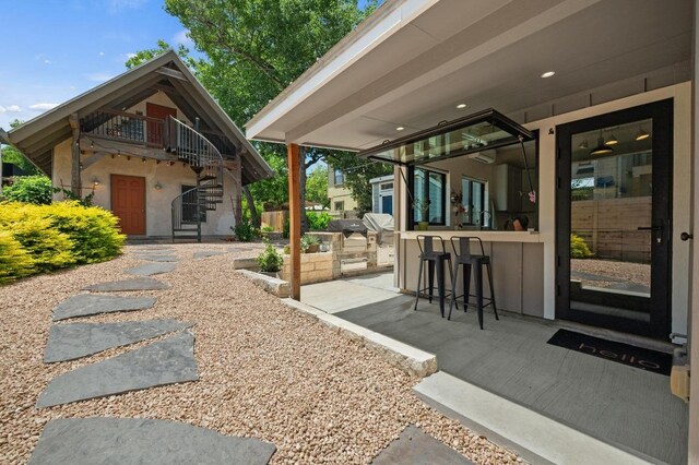 1700 S 3rd St, Austin, TX 78704 - entrance to property featuring a patio