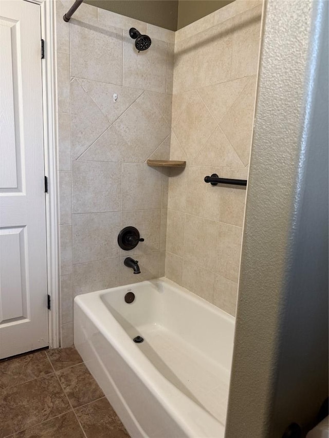 2222 Garden Gate Cir, New Braunfels, TX 78130 - full bath with tub / shower combination and tile patterned flooring