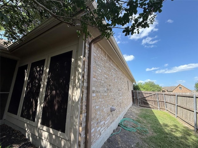 2222 Garden Gate Cir, New Braunfels, TX 78130 - view of property exterior featuring brick siding and crawl space