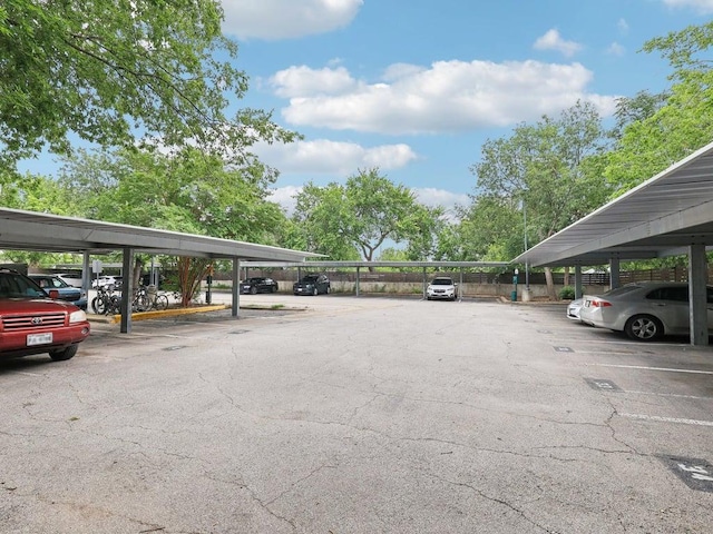 2931 E 12th St Unit 206, Austin, TX 78702 - view of covered parking lot