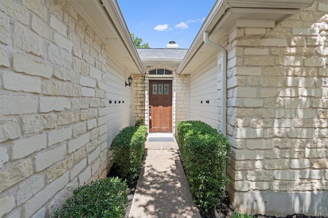 913 Dover Pass, Cedar Park, TX 78613 - view of exterior entry with stone siding