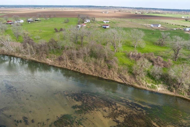 TBD-TRACT2 Rabbs Prairie Rd, La Grange, TX 78945 - aerial view of property's location featuring rural landscape, a large body of water, and agricultural land