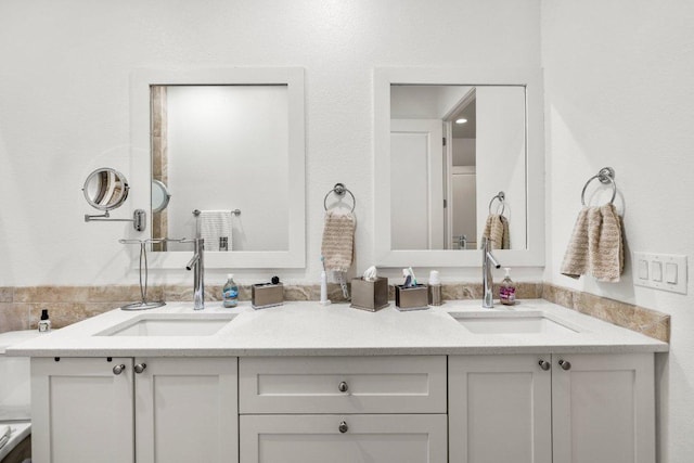 2606 Deep Cyn, Horseshoe Bay, TX 78657 - bathroom with double vanity