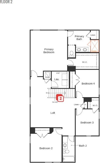 3917 Torraca Ln, Round Rock, TX 78665 - view of home floor plan