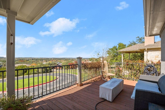 38 White Magnolia Cir, Austin, TX 78734 - view of deck